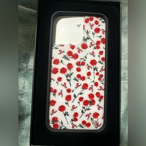 Brand New Wildflower Red Roses IPhone 14 Pro Max Case